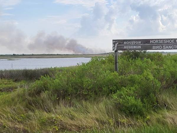 “We are Monitoring” Says Bolivar VFD, Amid Ongoing Brush&nbsp;Fire