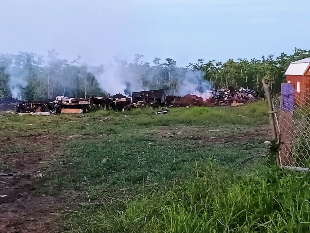 Fire Marshals Investigating Illegal RV Burning in San&nbsp;Leon