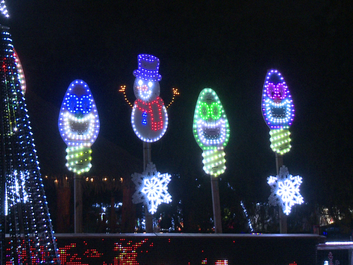 Dickinson Family Brings Holiday Magic with Spectacular Light&nbsp;Show