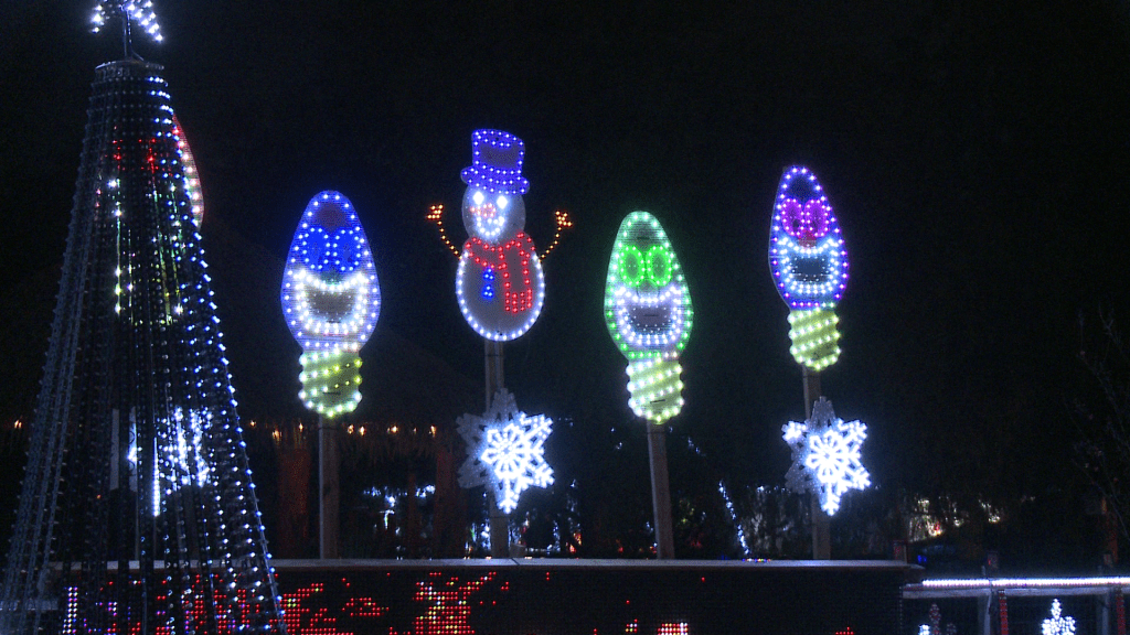 Dickinson Family Brings Holiday Magic with Spectacular Light&nbsp;Show