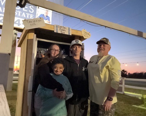 Fishing Captain Turns Personal Struggle Into Hope With Crystal Beach Blessing Box