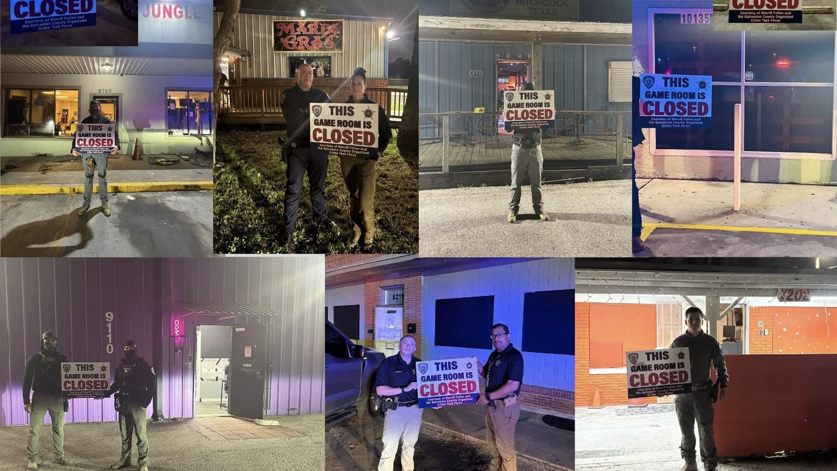 New Details on Hitchcock Raid; 33 Arrested, 749 Machines Seized in Hitchcock