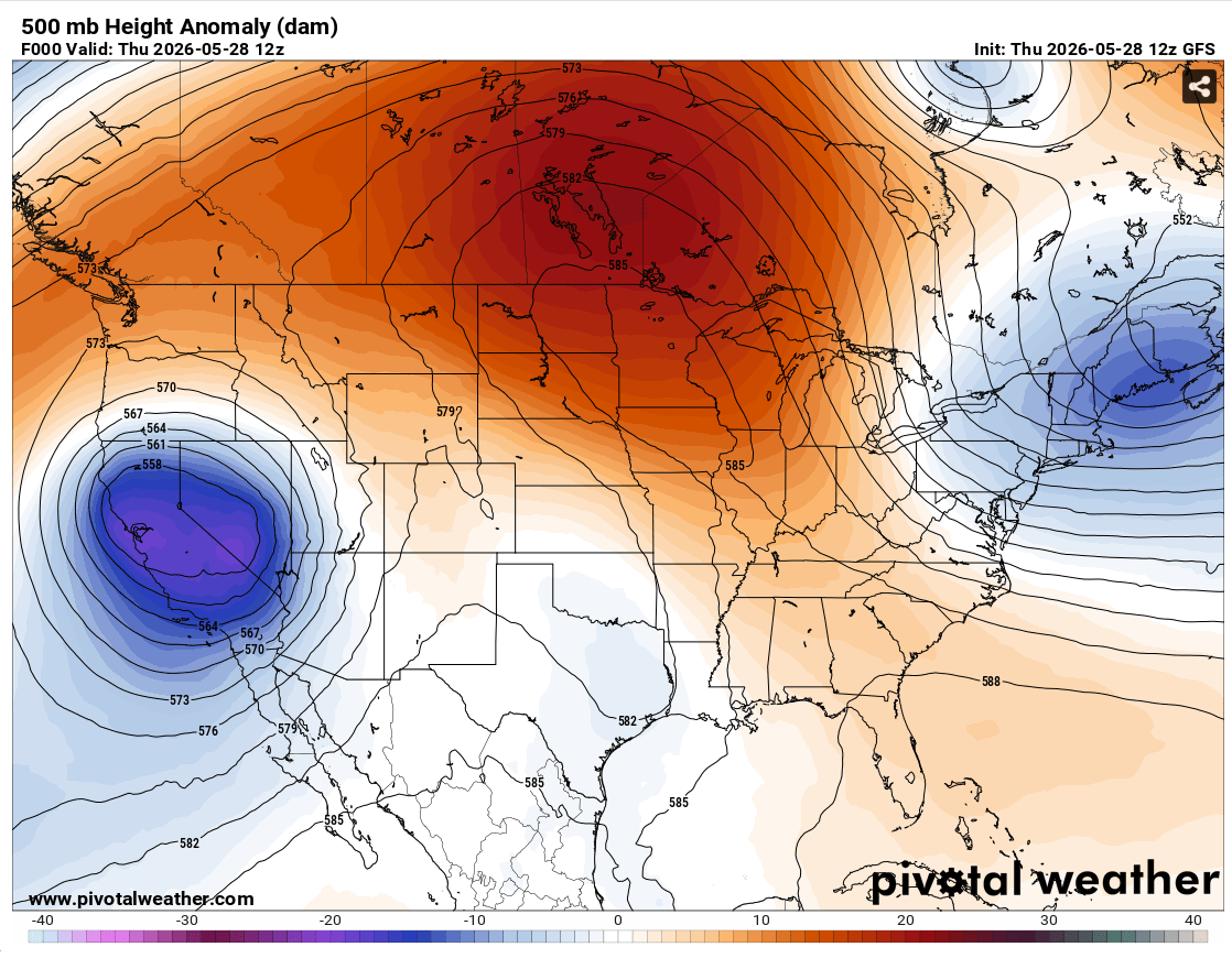 Omega Block Continues Across US, Surge of Heat Expected for Southeast Texas
