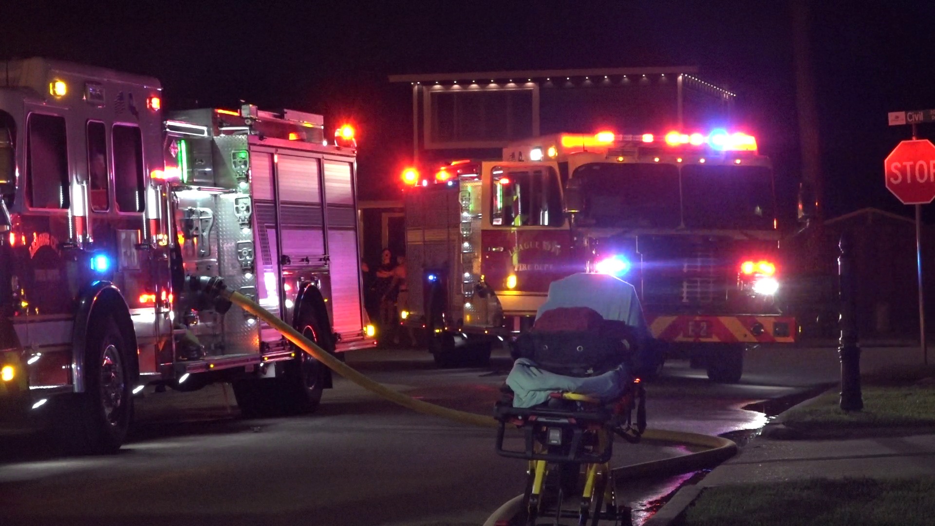 Structure Fire Damages Multiple Homes in League City; No Injuries Reported