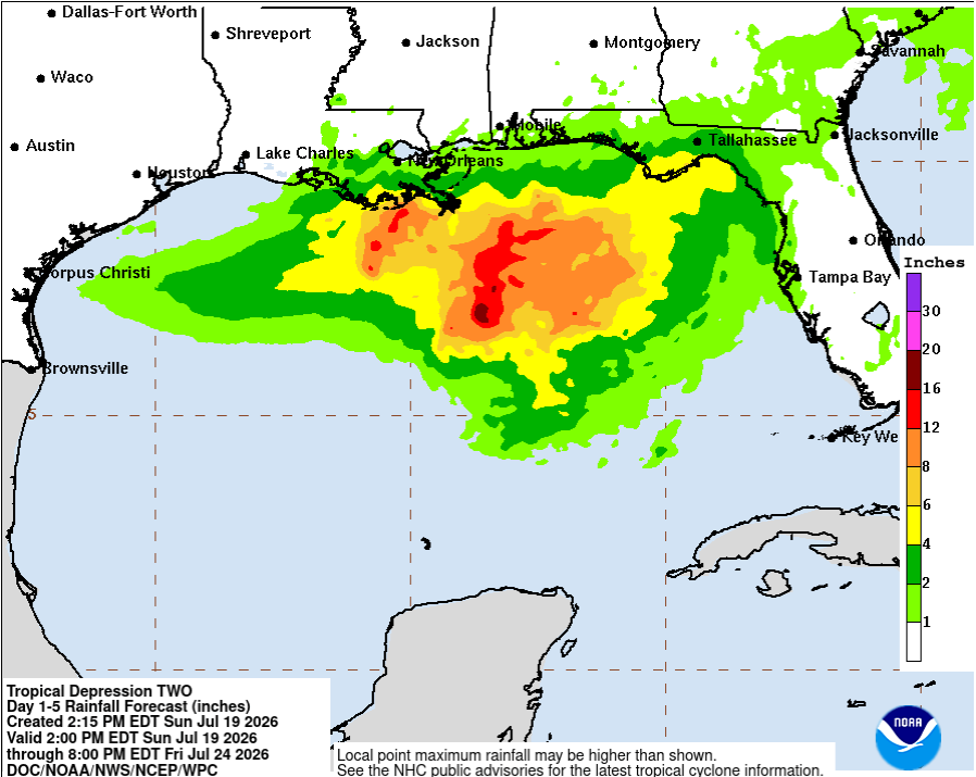 Tropical Depression Two: Impacts, Timing, and What To Expect