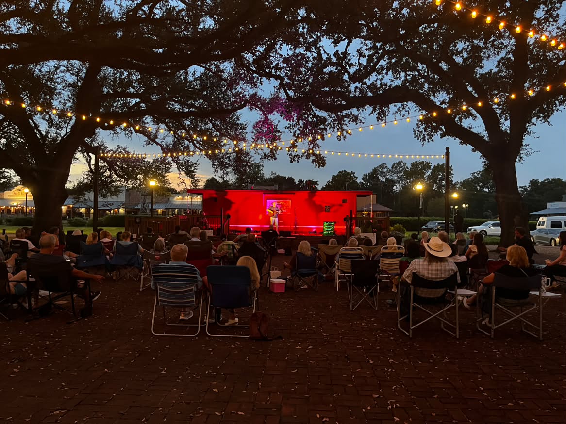 The League City Folk Association Hosts Music in the Historic District at League Park