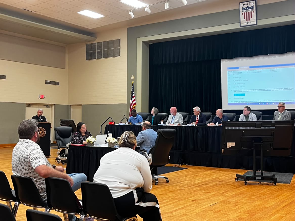 Texas City Commissioners Held a Special Meeting for Tax Rates and Flock Discussion
