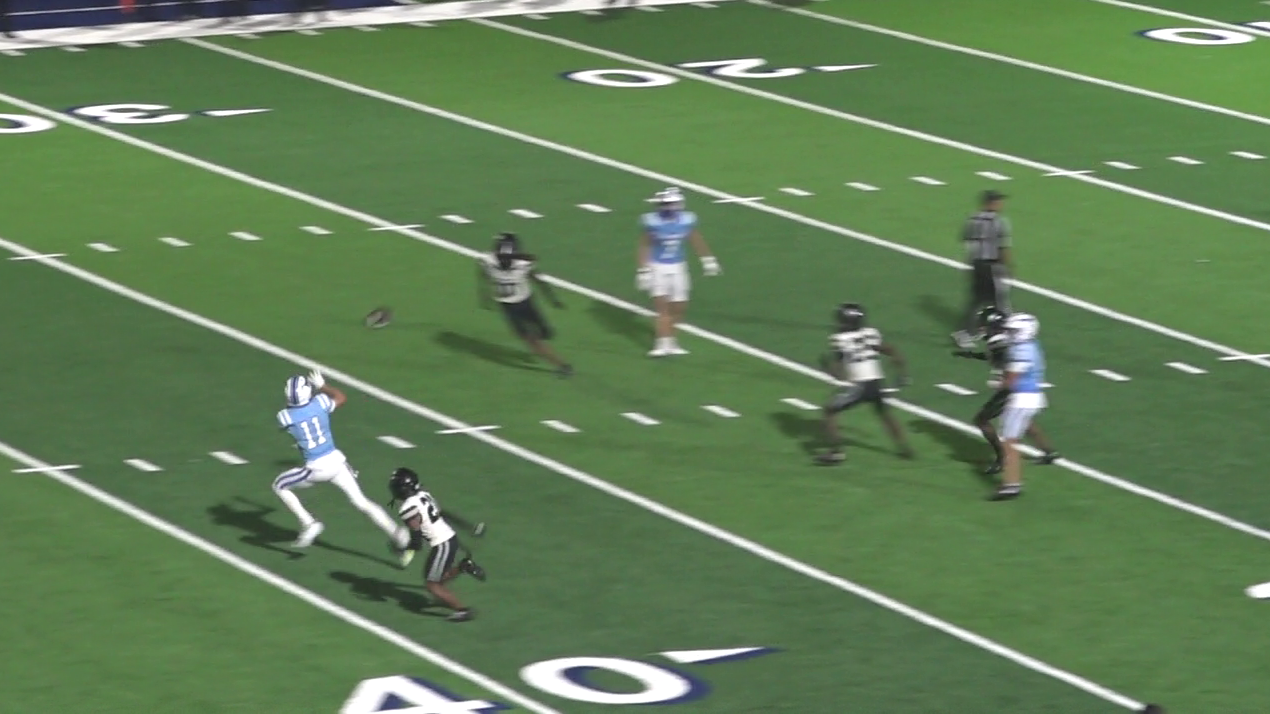 Friendswood Escapes Iowa Colony in High Scoring Contest, 48-42